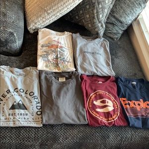 Men’s size Medium 5 short sleeve tee bundle